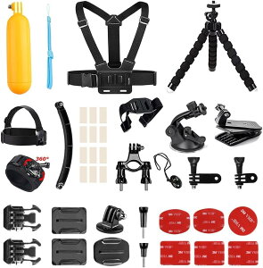 AKASO 14 in 1 �X�|�[�c �J���� �A�N�Z�T���[ �o���h�� �L�b�g Gopro Hero AKASO DRAGON TOUCH �A�N�V�����J�����p