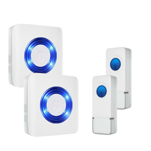 Yarazora ���C�����X�`���C�� ���փ`���C���h�A�x�� LED�񎦃��C�g 0-110db 5�i�K���ʒ��� 58�ȑI�� 400M�����͈� �h�� �h�o �Ăяo���`���C���Z�b�g ���M�@1�� ��M�@1��