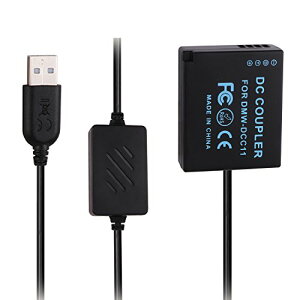 DMW-DCC11 DC�J�v�� USB�P�[�u����DMW-AC8����ɂ��� Lumix GX85�AGX80�ADMC-LX100�ADMC-GX7�ADMC-S6�ADMC-GF3�ADMC-GF6�ADMC-GF5�AGX7 MARKII GX85K �K�p