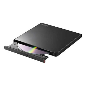 �y�z�o�b�t�@���[ BUFFALO �|�[�^�u��DVD/CD�h���C�u USB2.0�K�i(USB3.0�|�[�g���ڂ̃p�\�R���ł����p�\) �������[�J�[ Window/Mac �u���b�N DVSM-PLV8U2-BK/N