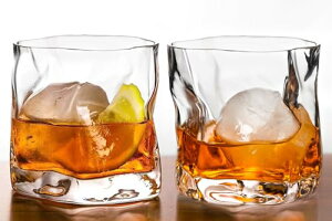 ���b�N�O���X 300ml 2�p�b�N ������� �u�����f�[�O���X �N���A �N���X�^���O���X �j�� ���� �M�t�g ���̓� �ސE�j�� �L�O�� �a�����v���[���g�i�s�K�i�^�C2�j