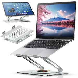 ZEEKK �m�[�g�p�\�R���X�^���h 360��]�� PC/�^�u���b�g�X�^���h ����X�^���h �p�x/�������i�K���� �l�ԍH�w�݌v �܂肽���ݎ� ���M�΍� ����~�� �p�����P ���Ɂ��L�w����������� 17�C���`