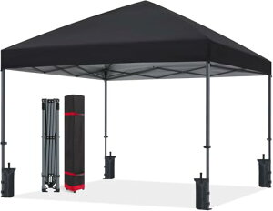 ABCCANOPY �^�[�v�e���g 2.5mx2.5m 3mx3m ��^ �����^�b�`�e���g �^�[�v�e���g �����^�b�` 3�i�K���� �V���o�[�R�[�e�B���O UV�J�b�g �Ռ� �ϐ����H �X�`�[���t���[�� ���ɋ��� �g���ĊȒP �����^��