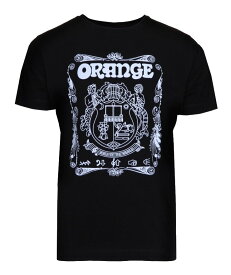 ORANGE Crest T-Shirt Black [Mサイズ] Tシャツ ブラック / オレンジ紋章ロゴ【メール便発送・全国送料無料・代金引換不可】