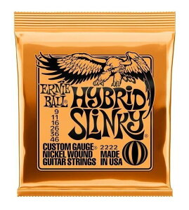 ERNIE BALL 2222 ×1�Z�b�g HYBRID SLINKY[09-46]�y���[���֔����E�S�����������E��������s�z