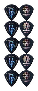 【10枚セット】MASTER8 JAPAN CRSUGI1-100 ×10 coldrain Sugi モデル PEI JAZZ III XL 1.0mm HARD GRIP 滑り止め加工 ギターピック【メール便発送・全国送料無料・代金引換不可】
