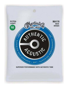MARTIN MA170 ×1 [10-47] AUTHENTIC ACOUSTIC SP/Extra Light AR[XeBbNM^[y[֔ESEsz