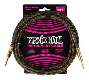 ERNIE BALL 6428 �M�^�[�P�[�u�� �u���C�f�b�h�E�W���P�b�g Pay Dirt 3.05m S/S�y���������z
