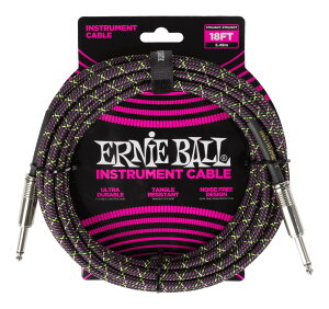 ERNIE BALL 6431 �M�^�[�P�[�u�� �u���C�f�b�h�E�W���P�b�g Purple Python 5.49m S/S�y���������z