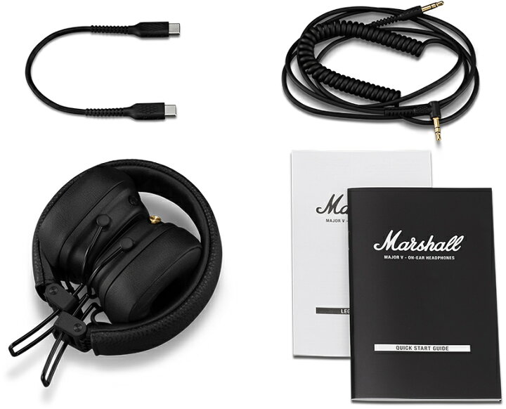 楽天市場】Marshall Major V Black (Major5) オンイヤー ワイヤレス  