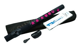 NUVO N430TBPK TooT ブラック/ピンク リコーダー感覚 フルート プラスティック製 管楽器【送料無料】