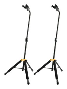 HERCULES GS414BSW/2本セット 左右非対称 ギターヘッド対応 首回転式 ギタースタンド【送料無料】