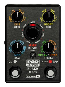 LINE6 POD Express Black M^[p Av/GtFNg vZbT[yzy|Cg5{z