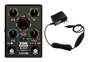 LINE6 POD Express Black + DC-1G M^[p Av/GtFNg vZbT[/A_v^[tyz