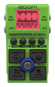 ZOOM MS-90LP+ MultiStomp ���[�p�[ �y�_�� �G�t�F�N�^�[ �}���`�X�g���v�{�b�N�X�y���������z�y�|�C���g5�{�z