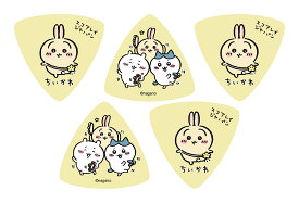 Scorelay Japan SC-CKY1/5枚セット ちいかわ ピック 第1弾 イエロー/うさぎ【メール便発送・全国送料無料・代金引換不可】【ポイント5倍】