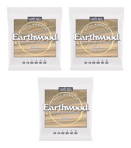 ERNIE BALL 2350/3Zbg [10-50] Extra Light / Earthwood Bell Bronze W C[ďC AR[XeBbNM^[y[֔ESEsz