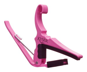 Kyser KG6PRA ピンク Pink Revival アコースティックギター用 カポ【メール便発送・全国送料無料・代金引換不可】
