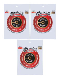 MARTIN MA540T ×3 [12-54] AUTHENTIC ACOUSTIC LIFESPAN 2.0/Light AR[XeBbNM^[y[֔ESEsz