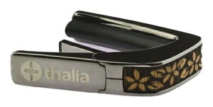 Thalia Capos HAWAIIAN KOA PLUMERIA LEI/Black Chrome ^A J| DELUXEV[Y M^[p J|^Xgyz