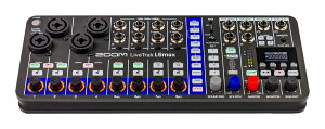 ZOOM LiveTrak L6max ���C�u�A�X�g���[�~���O�A�|�b�h�L���X�g�̂��߂̋ɏ�12ch�~�L�T�[&���R�[�_�[�y���������z