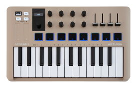 ARTURIA MINILAB 3 CHAMPAGNE アートリア コンパクト MIDIコントローラー【送料無料】【ポイント5倍】