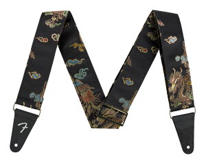 Fender Satin Dragon Strap Black tF_[ `Cj[Y uP[h hS M^[ Xgbvy[֔ESEsz