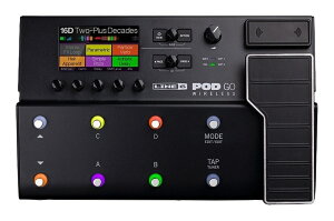 LINE6 POD GO �M�^�[�E�v���Z�b�T�[ �}���`�G�t�F�N�^�[�y���������z
