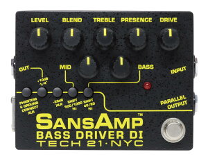 �T���Y�A���v/�e�b�N21 TECH21 Sans Amp BASS DRIVER DI V2 �x�[�X�p �v���A���v / DI�y�������K�i�z�y���������z