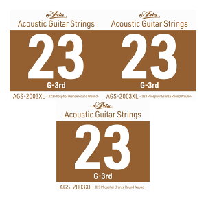 ARIA AGS-2003XL x 3 [.023W] �A�R�[�X�e�B�b�N�M�^�[�p �o���� 3�� EXTRA LIGHT�y���[���֔����E�S�����������E��������s�z
