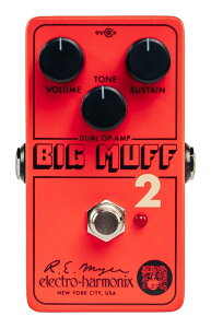 ELECTRO HARMONIX Big Muff Pi 2 �G���n�� Dual Op-Amp Fuzz �t�@�Y �y�_��/�������K�i�y���������z