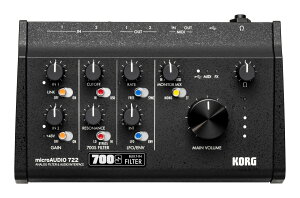 KORG microAudio722 �R���O �A�i���O�t�B���^�[���� �I�[�f�B�I �C���^�[�t�F�[�X�y���������z