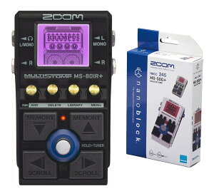 ZOOM MS-80IR+(nanoblock NB-MS-50G+�t) 23��ނ̃M�^�[�A���v���X�g���v�{�b�N�X1��� ���ł��ǂ��ł��ɏ�̃A���v�T�E���h �}���`���C���[IR�̗p�y���������z