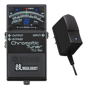 BOSS TU-3W(J)+PSA-100S2(����AC�A�_�v�^�[) �Z WAZA CRAFT/���{�� �N���}�`�b�N�E�`���[�i�[�y���������z�y�|�C���g10�{�z