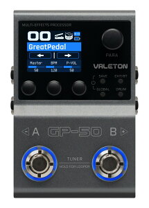 �y���\�񏤕i:2/5�����zValeton GP-50 ���F�C���g�� �R���p�N�g �}���`�G�t�F�N�^�[ �o���g���y���������z