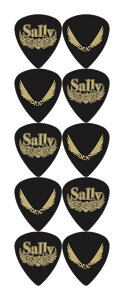 DEAN GUITARS Sally PICK 2026 Black �� Gold/10���Z�b�g �T���[ �V�O�l�`���[ �M�^�[ �s�b�N�y���[���֔����E�S�����������E��������s�z