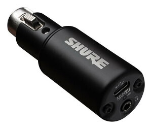 SHURE MVX2U Gen 2 / XLR �}�C�N�p �f�W�^���I�[�f�B�I�C���^�[�t�F�[�X�y���������z