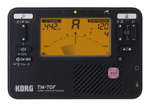 KORG TM-70F BK �u���b�N �`���[�i�[/���g���m�[���y���[���֔����E�S�����������E��������s�z�y�|�C���g5�{�z