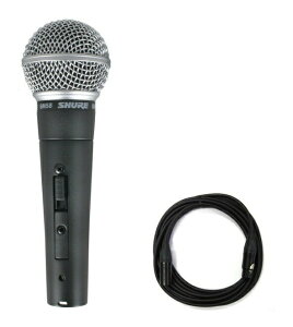 SHURE SM58SE(CANARE�}�C�N�P�[�u���t7�_�Z�b�g) �X�C�b�`�t��SM58LCE/�}�C�N�̒�ԃ��[�J�[/�{�[�J���p/���K�i2�N�ۏ؁y���������z