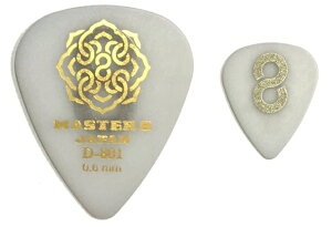 【10枚セット】MASTER8 JAPAN D801S-TD060 ×10 D-801 ポリアセタール ティアドロップ 0.6mm HARD GRIP 滑り止め加工 ギター ピック【メール便発送・全国送料無料・代金引換不可】
