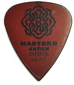 【10枚セット】MASTER8 JAPAN IF-TD080 ×10 INFINIX ティアドロップ 0.8mm ギター ピック【メール便発送・全国送料無料・代金引換不可】【ポイント5倍】