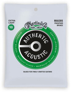 MARTIN MA530S ×1 [10-47] Authentic Acoustic Marquis Silked/Extra Lighty[֔ESEsz