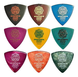 MASTER8 JAPAN お試しセットL INFINIX 三角 0.6/0.8/1.0 HARD POLISH 三角 0.6/0.8/1.0 INFINIX-U 三角 0.73/0.88/1.0 9種各1枚計9枚【メール便発送・全国送料無料・代金引換不可】