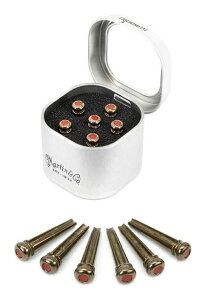 MARTIN 18APP0006 �S�[���h/���b�h�h�b�g LIQUIDMETAL LUXE BY MARTIN Bridge Pins �u���b�W�s���y���������z