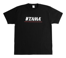 TAMA TAMT004L [Lサイズ] Tシャツ ブラック / ホワイト ロゴ【メール便発送・全国送料無料・代金引換不可】【ポイント5倍】