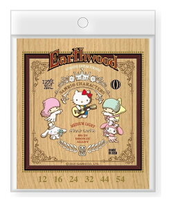 ERNIE BALL EARTHWOOD 8020 ML SANRIO ×1 [12-54] Earthwood Medium Light 80/20 Bronze TI R{ pbP[W AR[XeBbNM^[y[֔ESEsz