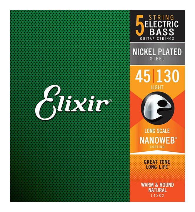 正規通販 Elixir 14202×1 45-130 NANOWEB Light 5弦ベース弦 qdtek.vn 正規通販 Elixir 14202×1 45-130 NANOWEB Light 5弦ベース弦 qdtek.vn