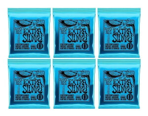 ERNIE BALL 2225 ×6Zbg EXTRA SLINKY[08-38]y[֔ESEsz