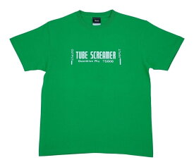 Ibanez IBAT010S [Sサイズ] Tシャツ グリーン / TUBE SCREAMER ロゴ【メール便発送・全国送料無料・代金引換不可】
