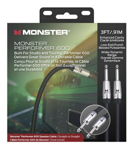MONSTER CABLE P600-S-3 [91cm] �X�s�[�J�[�P�[�u�� PERFORMER 600 SPEAKER�y���������z�y�|�C���g5�{�z